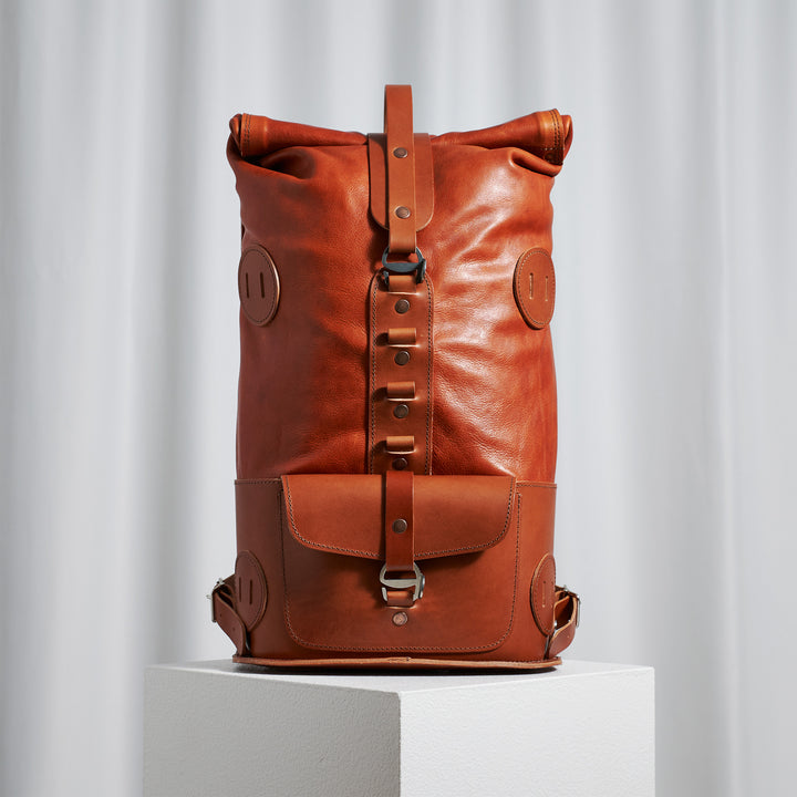 Originals: Fold Top – Rust & Brown