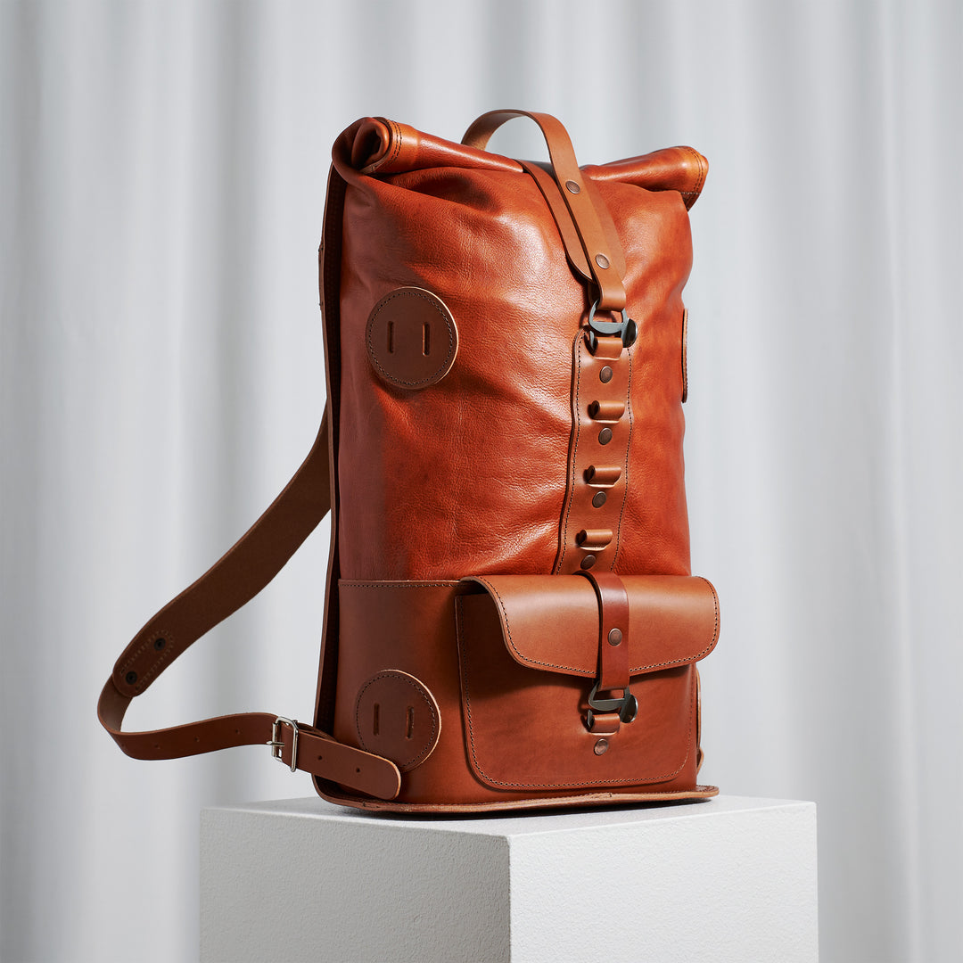 Originals: Fold Top – Rust & Brown