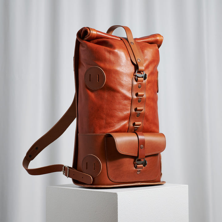Originals: Fold Top – Rust & Brown