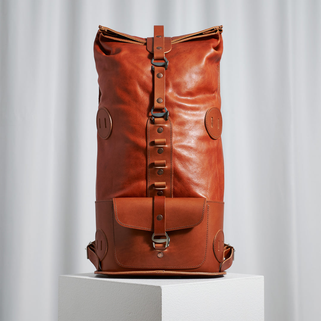 Originals: Fold Top – Rust & Brown