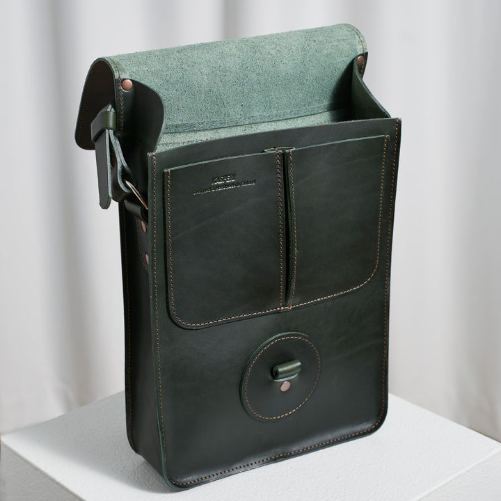 예약 주문 –  A4 필드 새첼 – Firenze Collection Racing Green