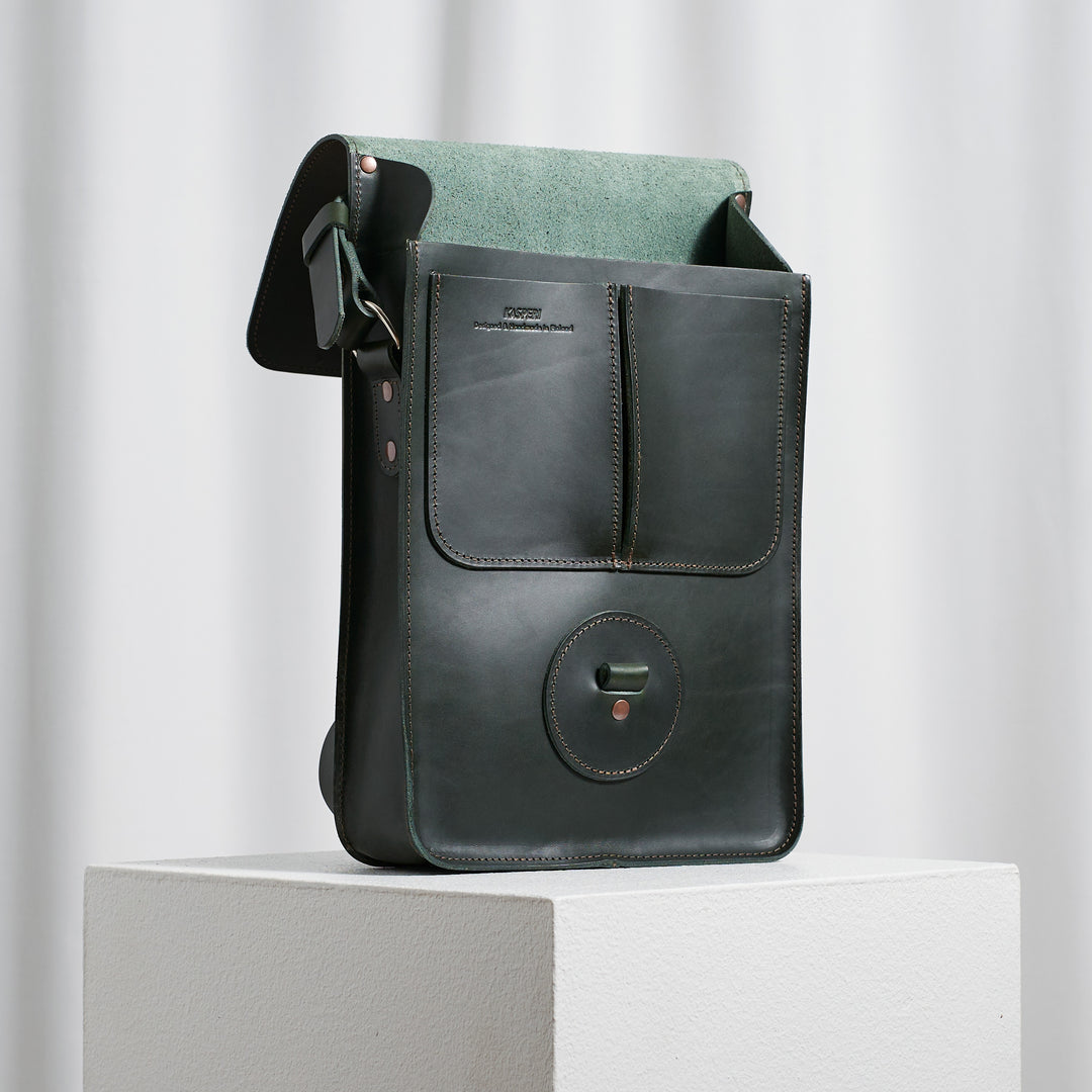 예약 주문 –  A4 필드 새첼 – Firenze Collection Racing Green