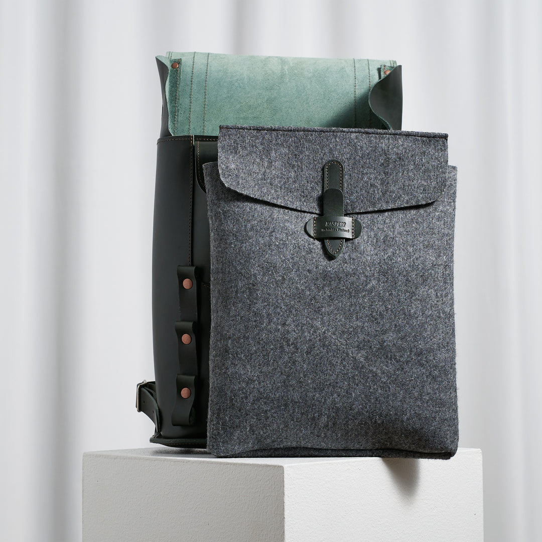 Pre-order – Large Backpack – Firenze Collection Racing Green