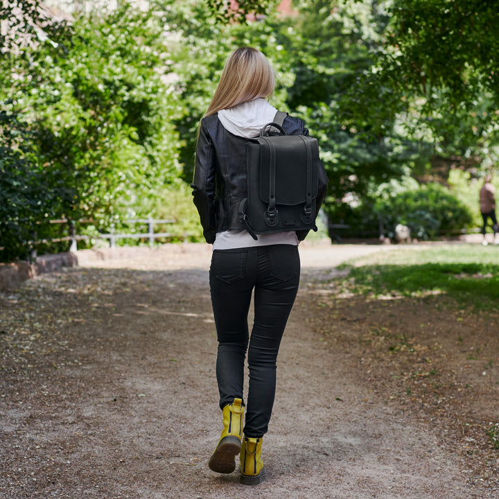 Black Small Backpack 