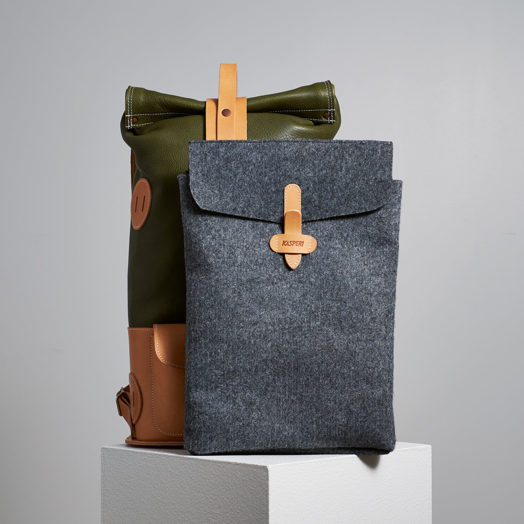 Fold Top in Olive & Natural– The rucksack that'll last for generations ...
