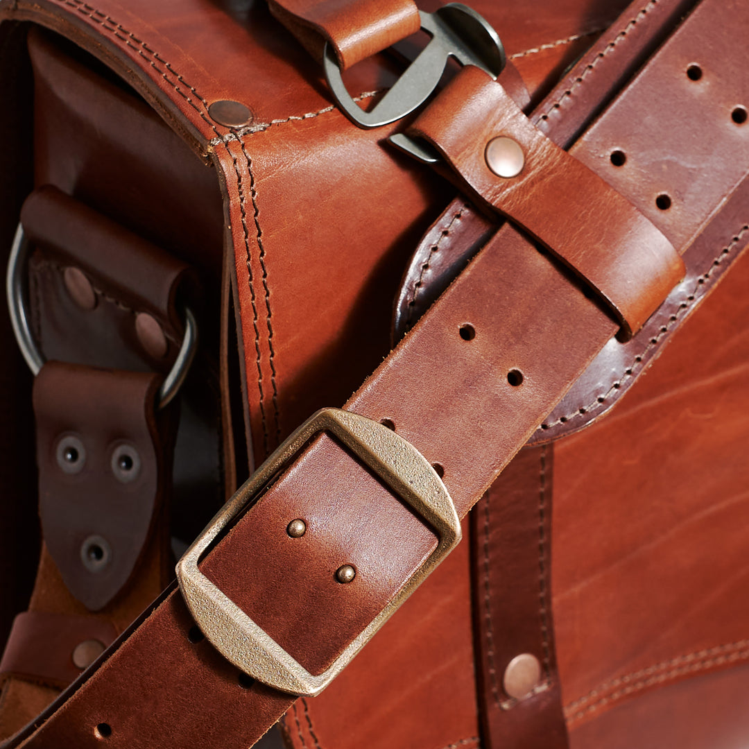 Pre-order – Attaché – Brown Leather Satchel