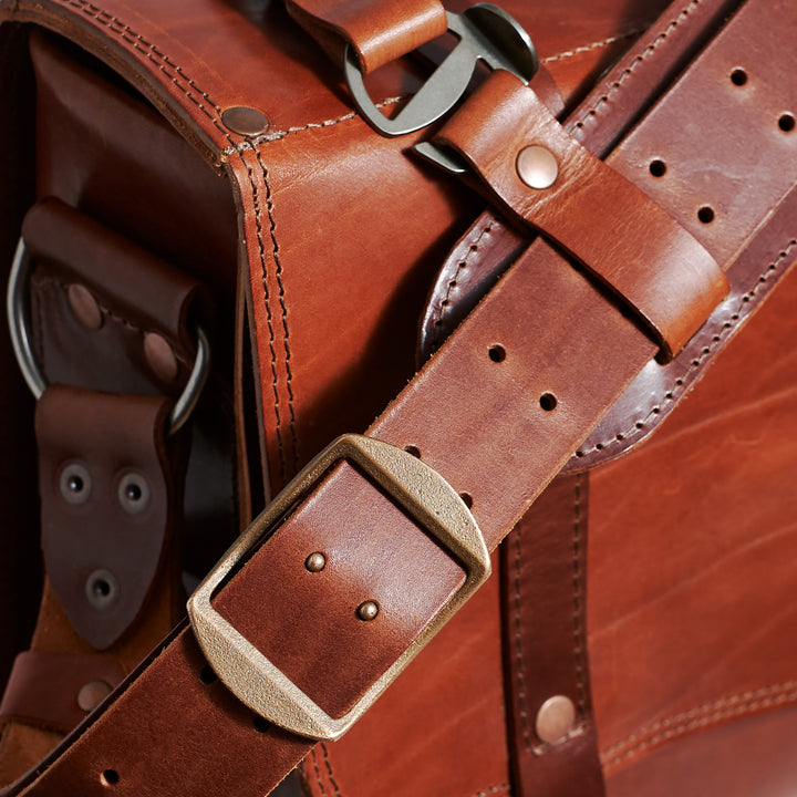 Pre-order – Attaché – Brown Leather Satchel