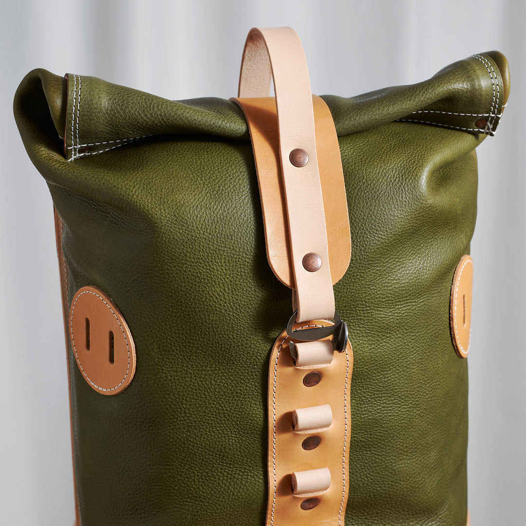 Originals: Fold Top – Oliivinvihreä ja Luonnonvaalea 
