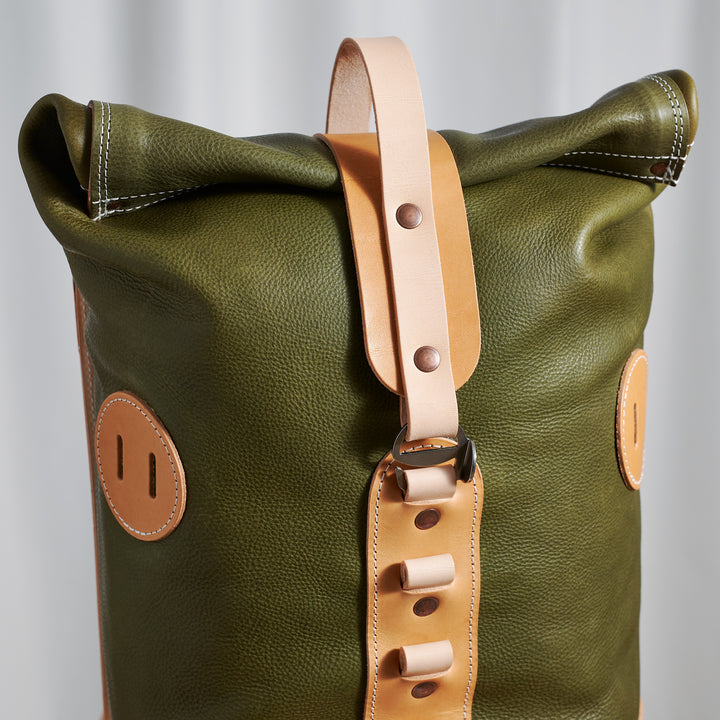 Originals: Fold Top – Oliivinvihreä ja Luonnonvaalea 