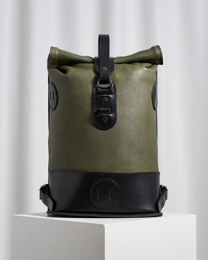 사전 주문 - Small Fold Top - Sage &amp; Black 