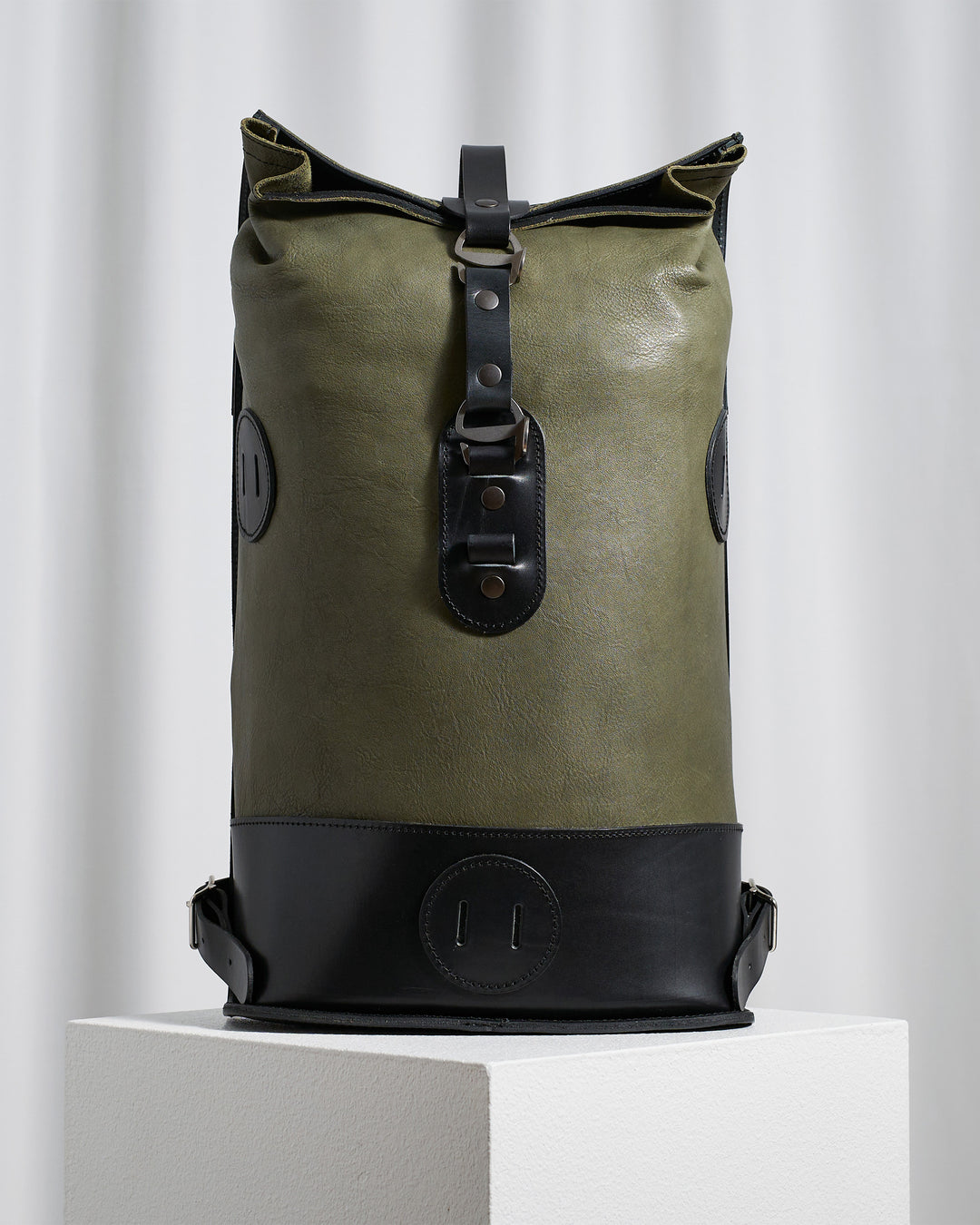 사전 주문 - Small Fold Top - Sage &amp; Black 