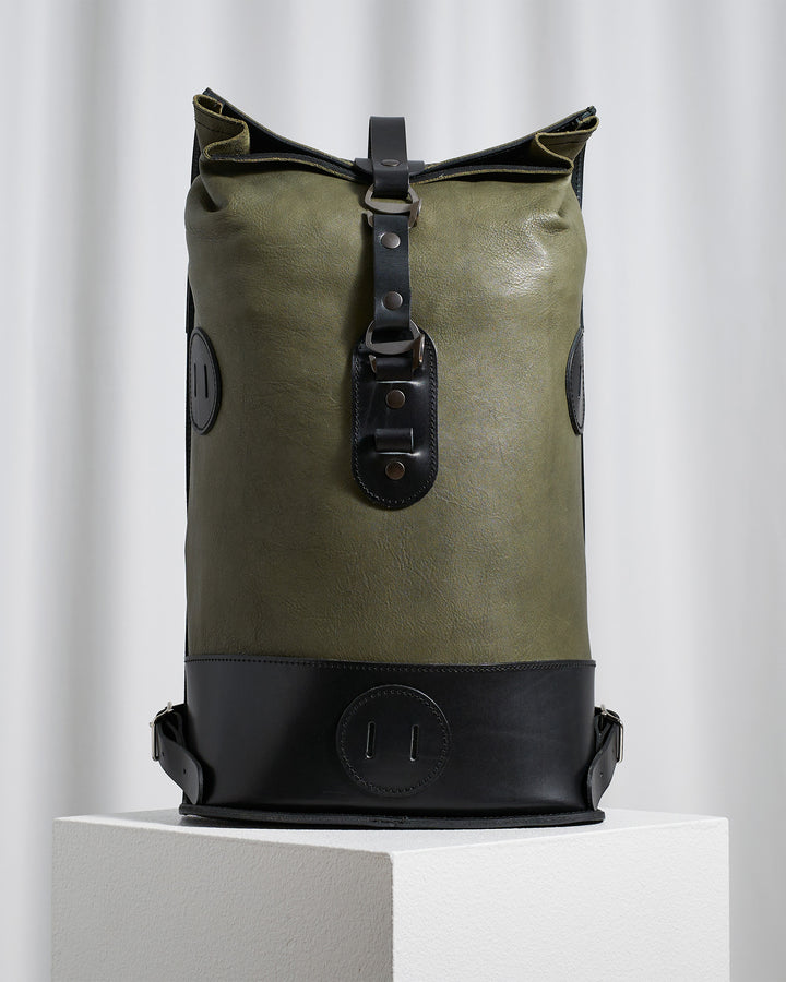 사전 주문 - Small Fold Top - Sage &amp; Black 