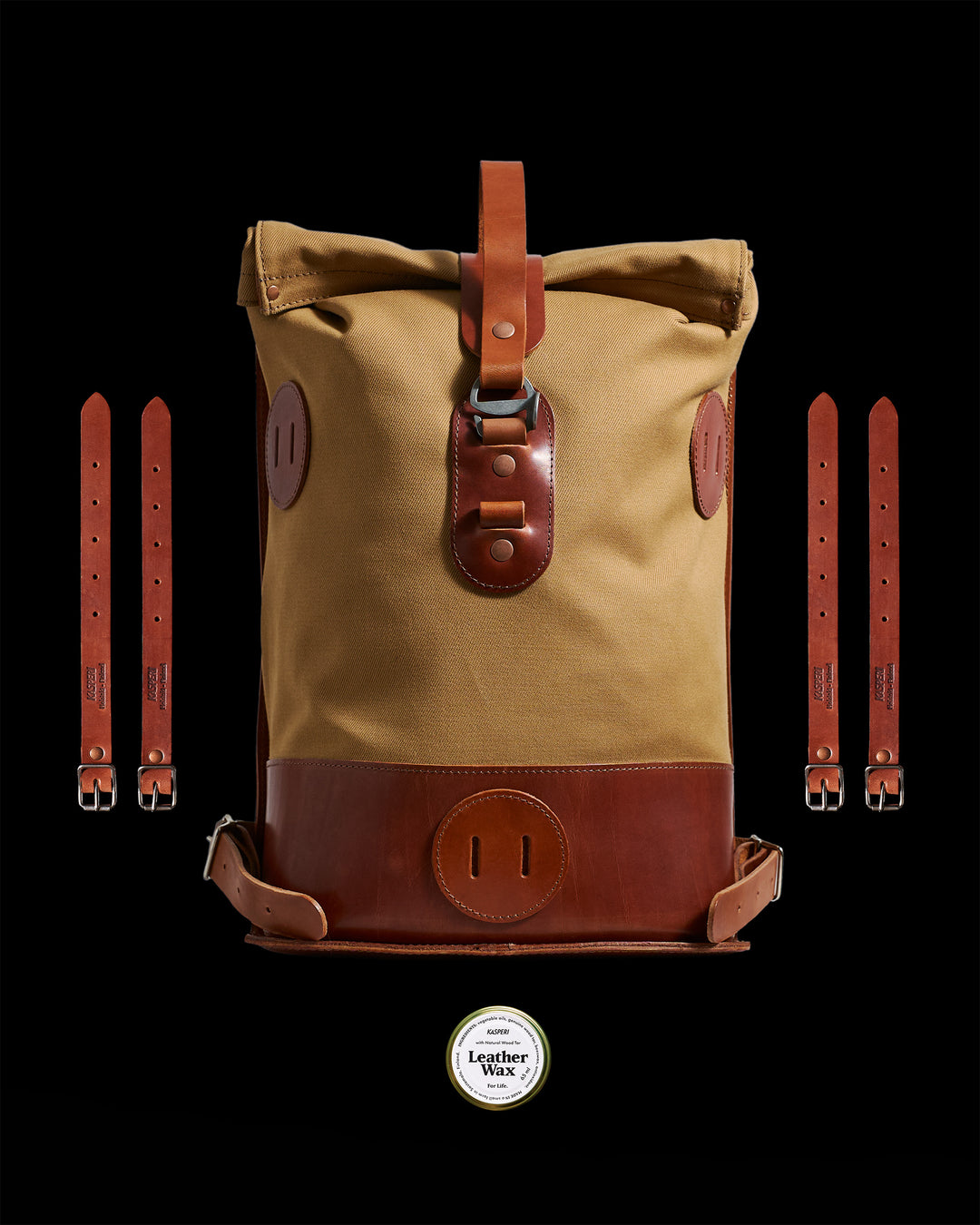 Pre-order – Small Fold Top – British Millerain Field Twill in Khaki