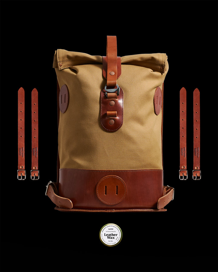 Pre-order – Small Fold Top – British Millerain Field Twill in Khaki