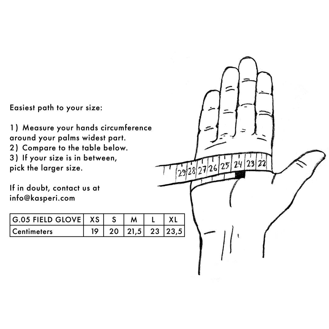 Vorabreservierung – G.05 Field Glove – Ein Klassiker in der Entstehung 