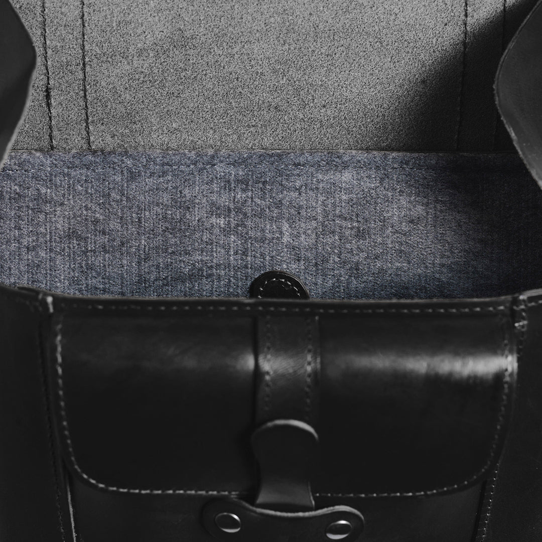 Black Small Backpack 