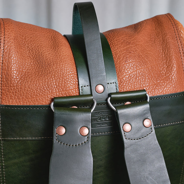 ORIGINALS: Fold Top – Honey et Racing Green