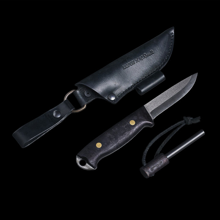 Puukko – mit/ Firesteel BLACK 