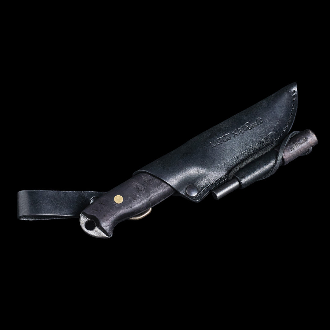 Puukko – mit/ Firesteel BLACK 