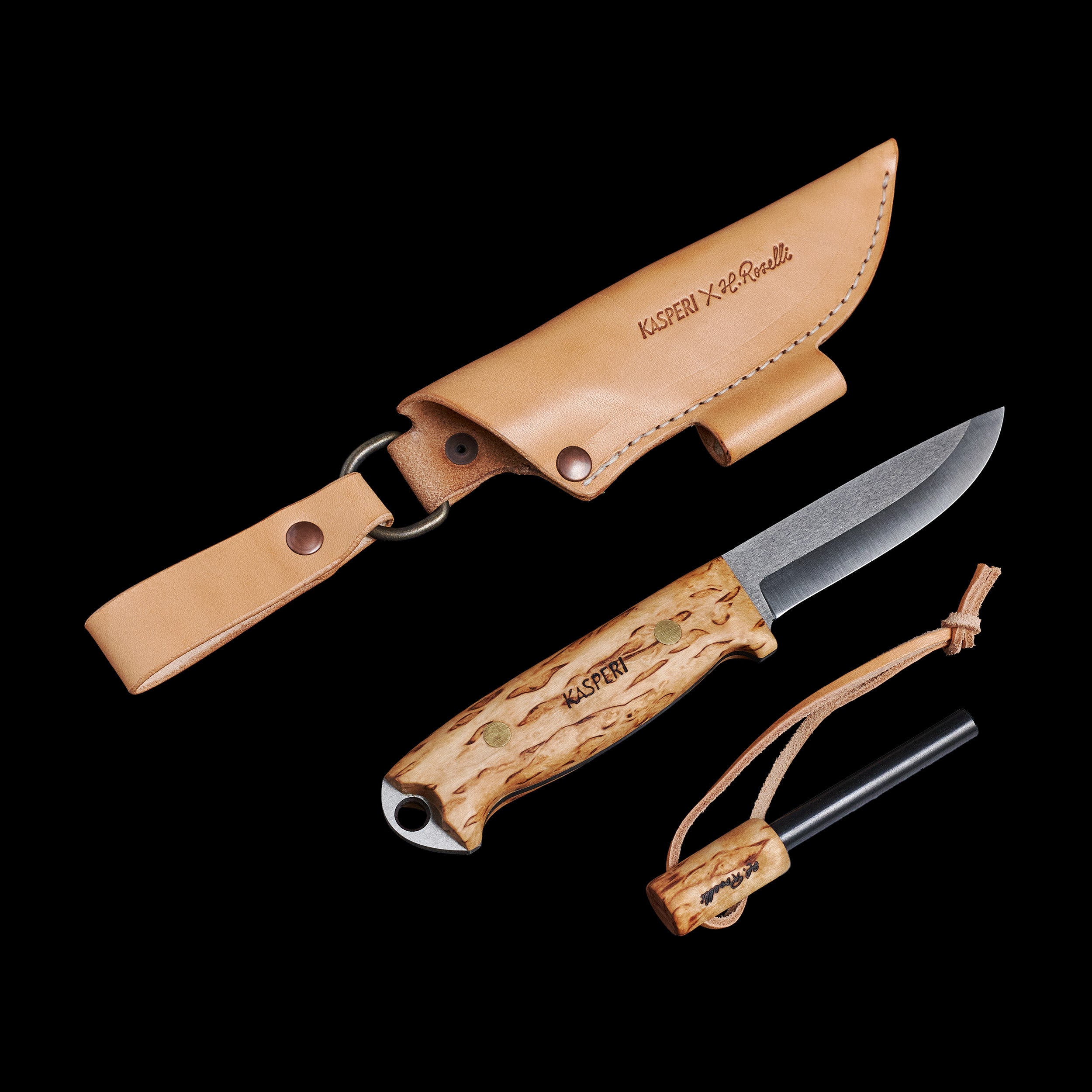 The Kasperi x Roselli – Puukko knife. Handcrafted in Finland